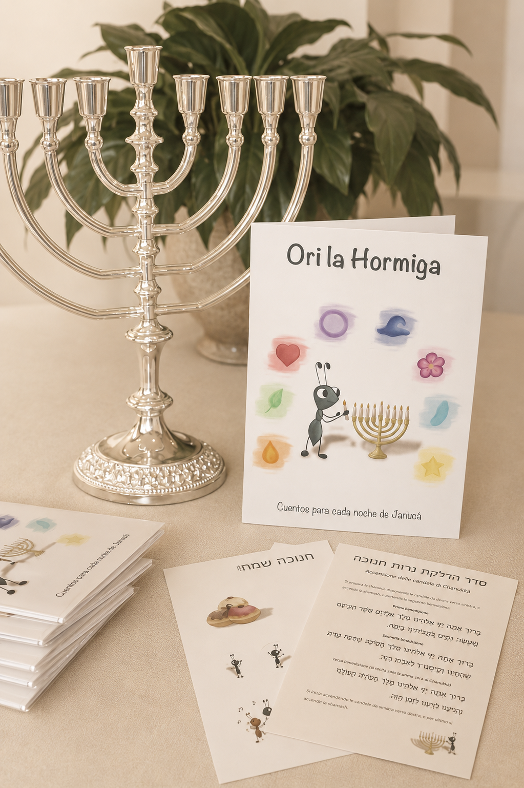 🇪🇸 Ori la Hormiga — Cuentos para cada noche de Janucá