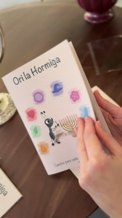 🇮🇹 Ori la Formica — Storie per ogni sera di Chanukkà